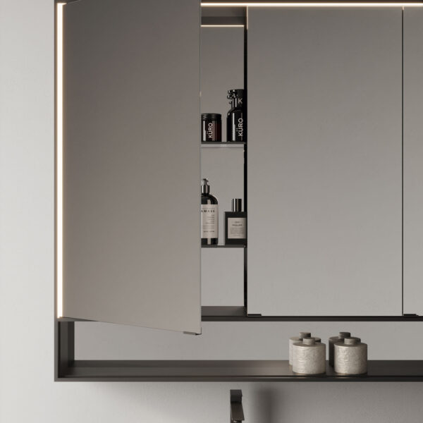Specchio contenitore Multiplo Plus